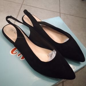 Musshoe Women's Classy Flat Slingback shoes